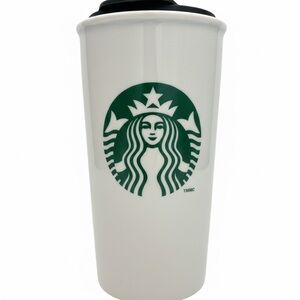 Starbucks Black and Cream Lid